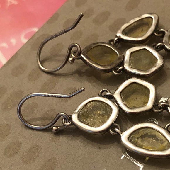 Silpada Sterling Silver and Citrine Fresh Squeezed Earrings W2782 - Picture 5 of 16